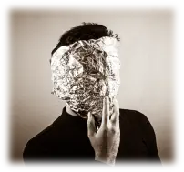 Anonymität - Kopf mit Maske